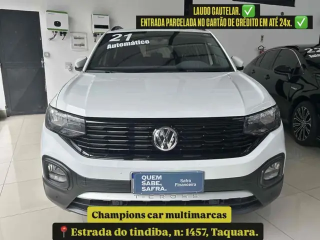 Carro Volkswagen T-Cross 2021 1.0 200 TSI Sense (Aut) (Flex)