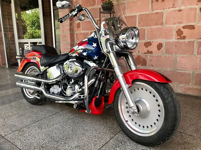 Moto Harley-Davidson Fat Boy FLSTF 2007 Fat Boy FLSTF