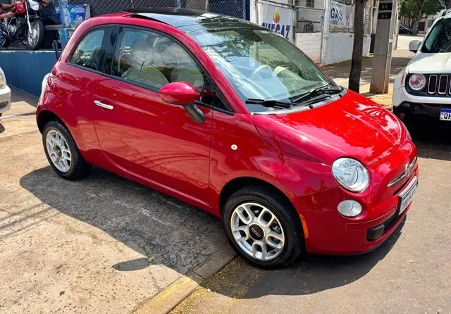 Carro Fiat 500 2015 Cult Dualogic 1.4 Evo (Flex)