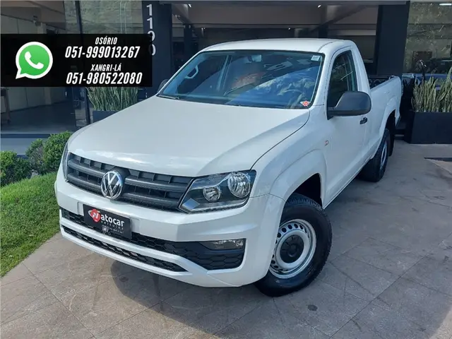 Carro Volkswagen Amarok 2019 2.0 S 4x4 TDi (Cab Simples)