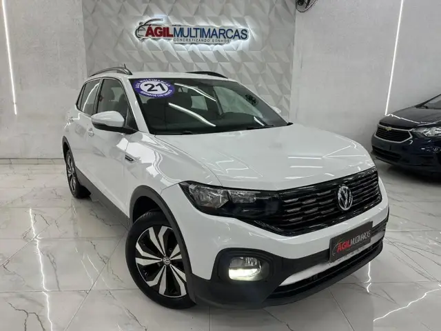 Carro Volkswagen T-Cross 2021 1.0 200 TSI Comfortline (Aut) (Flex)