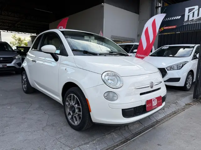 Carro Fiat 500 2012 Cult Dualogic 1.4 8V