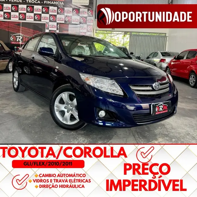 Carro Toyota Corolla 2011 Sedan GLi 1.8 16V (flex)