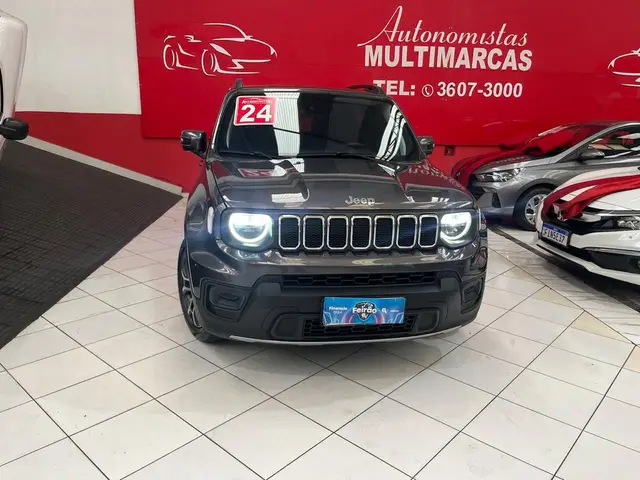 Carro Jeep Renegade 2024 Longitude T270 1.3 Turbo 4x2