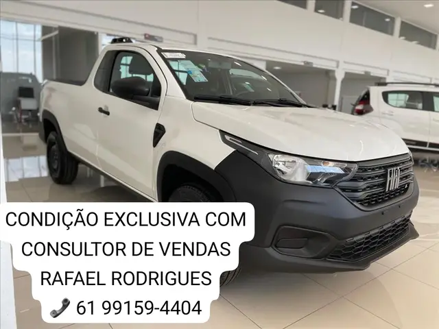 Carro Fiat Strada 2026 Endurance Cabine Plus 1.3 MT