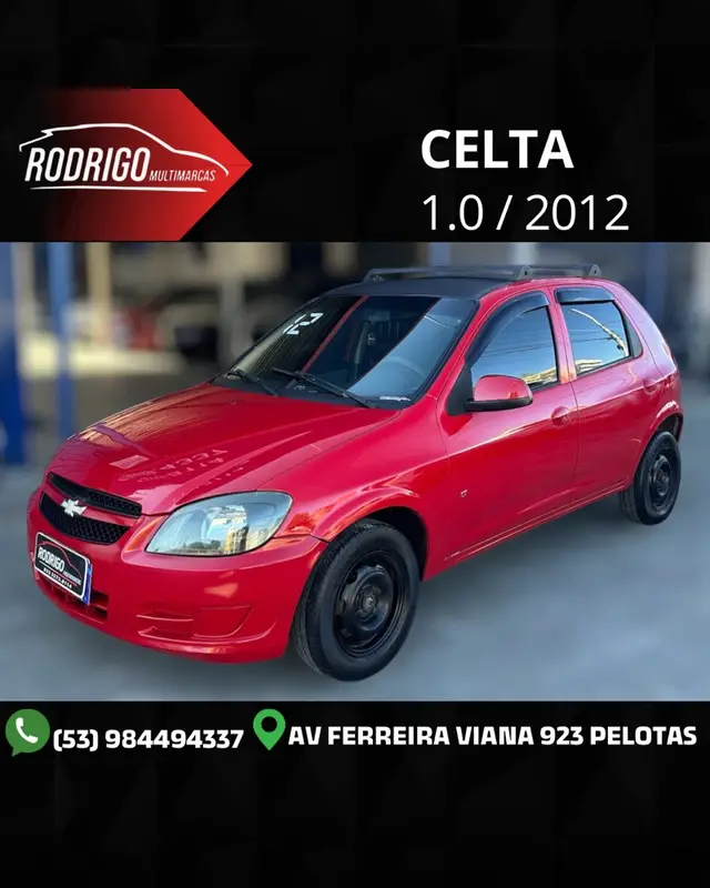 Carro Chevrolet Celta 2012 LT 1.0 (Flex)