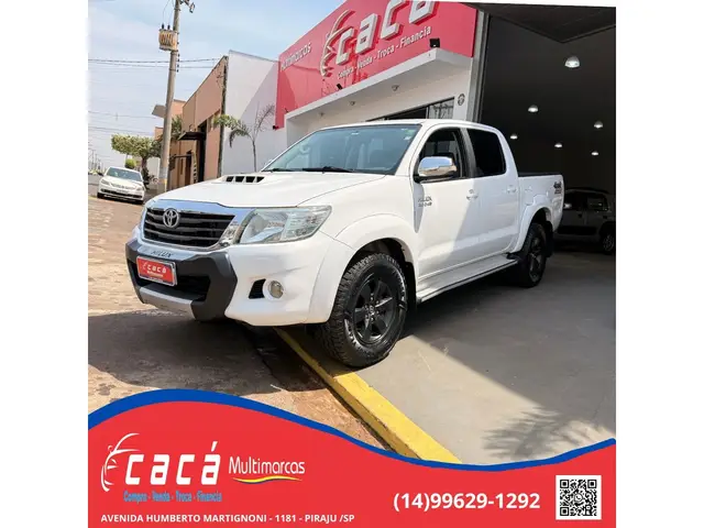 Carro Toyota Hilux Cabine Dupla 2013 Hilux 3.0 TDI 4x4 CD SRV Top (Aut)