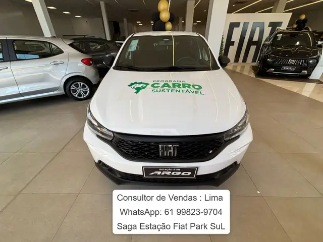 Carro Fiat Argo 2026 1.0