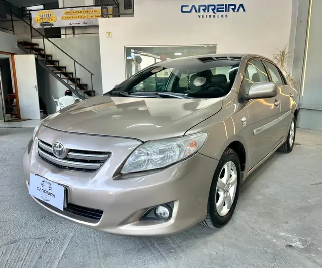 Carro Toyota Corolla 2010 Sedan XLi 1.8 16V (flex)