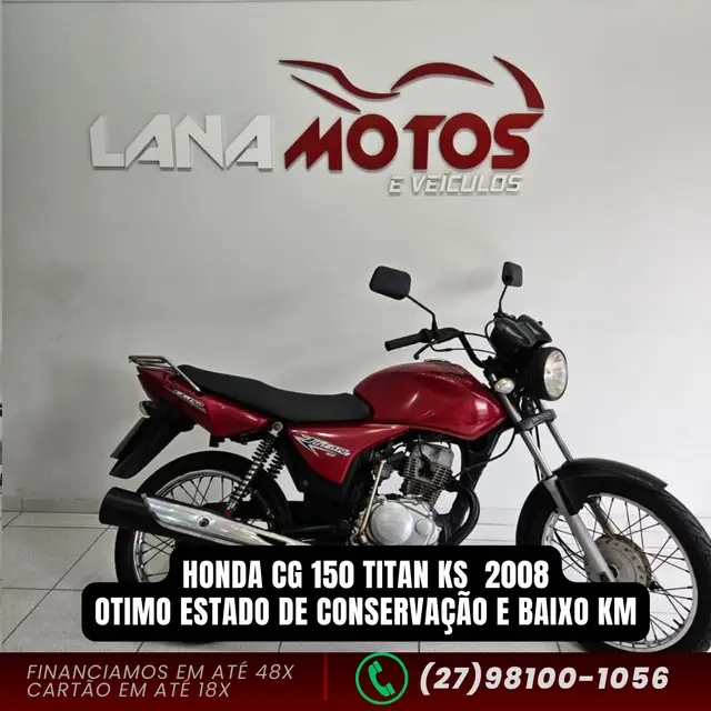 Moto Honda CG 150 2008 Titan KS