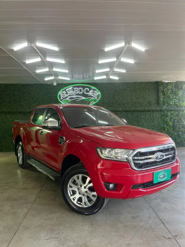Carro Ford Ranger Cabine Dupla 2021 XLT 3.2 Turbodiesel 20V 4x4 (Aut)
