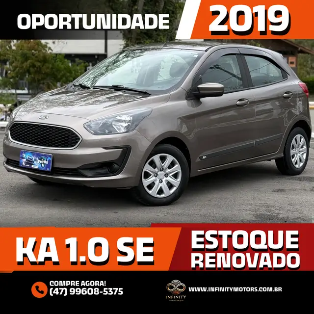 Carro Ford Ka 2019 1.0 SE (Flex)