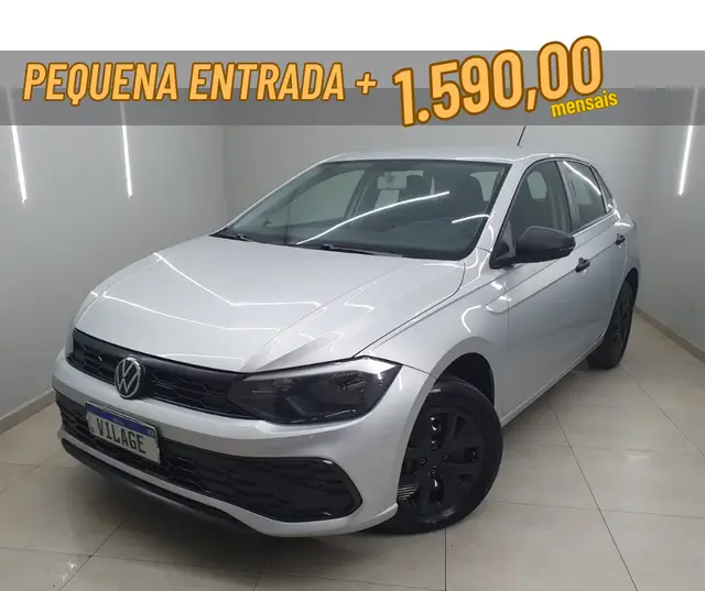 Carro Volkswagen Polo 2025 Track 1.0 Flex 12V 5p