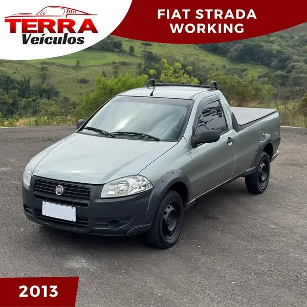 Carro Fiat Strada 2013 Working 1.4 (Flex) (Cabine Dupla)