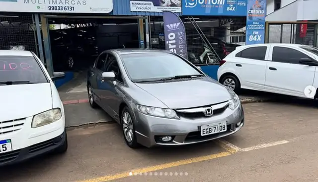 Carro Honda Civic 2009 New  LXS 1.8 16V (Flex)