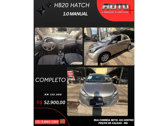 Carro Hyundai HB20 2018 1.0 Comfort (Flex)