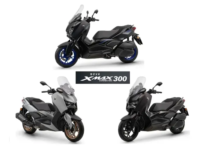 Moto Yamaha XMax 2026 300 Connected