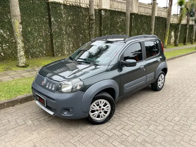 Carro Fiat Uno 2012 Way 1.0 8V (Flex) 4p