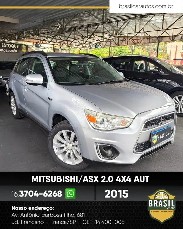 Carro Mitsubishi ASX 2015  2.0 (Aut) 4x4