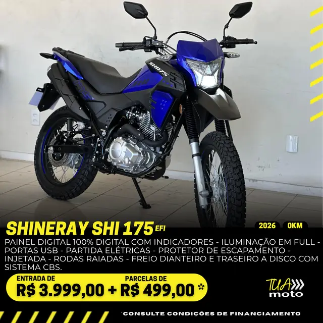Moto Shineray SHI 175 2026 EFI