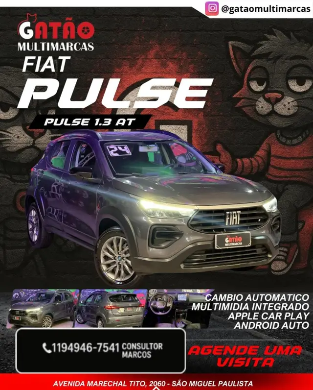 Carro Fiat Pulse 2024 Drive 1.3 (Aut.)