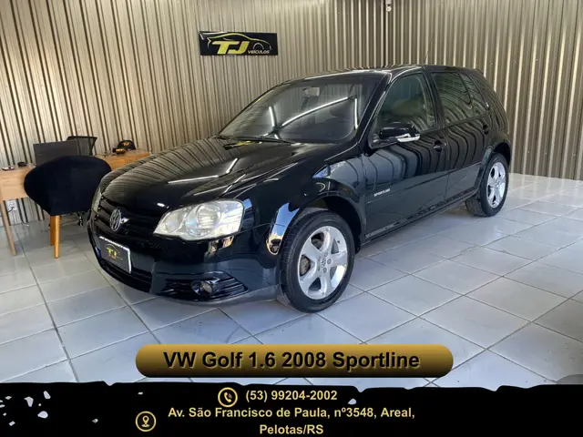 Carro Volkswagen Golf 2008 Sportline 1.6 (Flex)