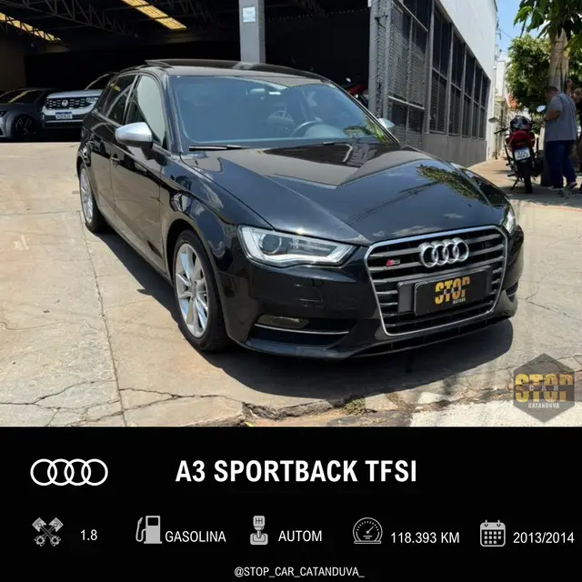 Carro Audi A3 Sportback 2014 A3 1.8 TFSI Sportback S Tronic