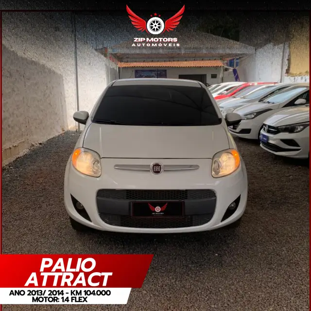 Carro Fiat Palio 2014 Attractive 1.4 8V (Flex)