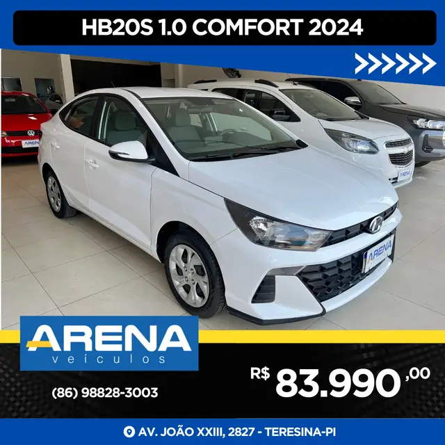 Carro Hyundai HB20S 2024 Comfort 1.0 (Flex)