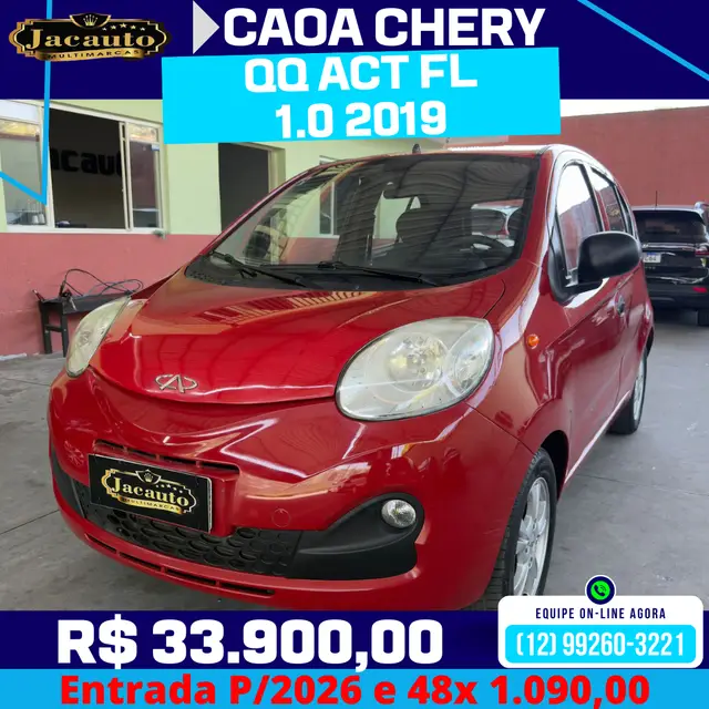 Carro CAOA Chery QQ 2019 New Act 1.0 (Flex)
