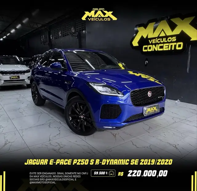 Carro Jaguar E-Pace 2020 2.0 P250 R-Dynamic S 4WD