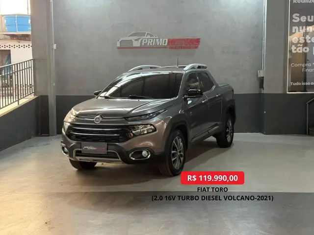 Carro Fiat Toro 2021 2.0 TDI Volcano Auto 4WD