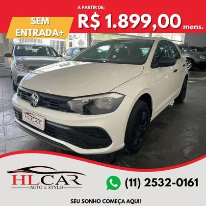 Carro Volkswagen Polo 2024 Track 1.0 Flex 12V 5p