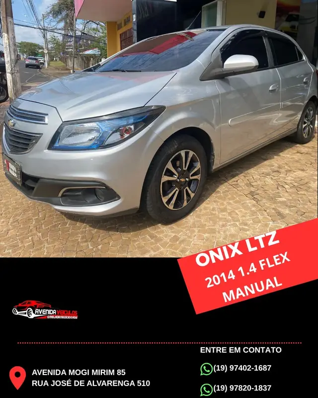 Carro Chevrolet Onix 2014 HATCH LTZ 1.4 8V FlexPower 5p Mec.
