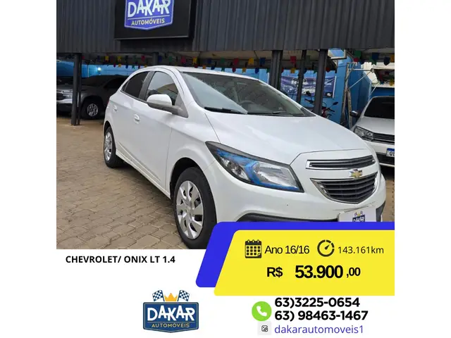 Carro Chevrolet Onix 2016 1.4 LT SPE/4