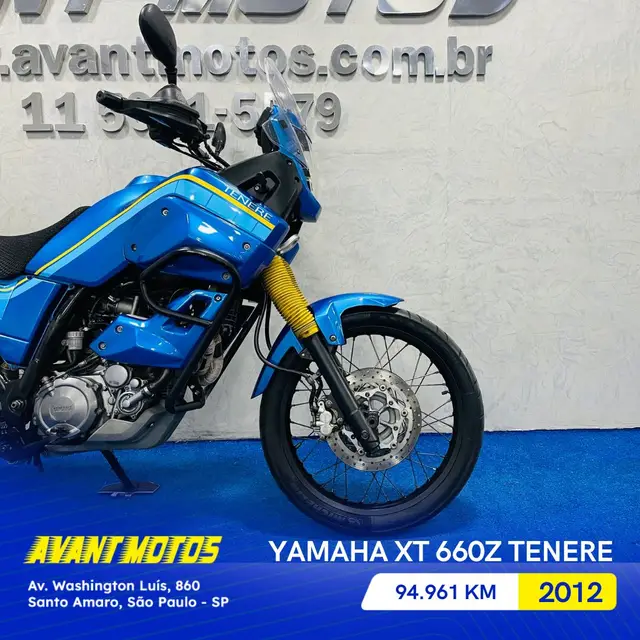 Moto Yamaha XT 660 Z Ténéré 2012 Xt 660 Z Tenere