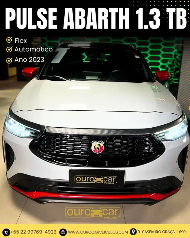 Carro Fiat Pulse 2023 Abarth 1.3 Turbo 270 (Flex) (Automático)