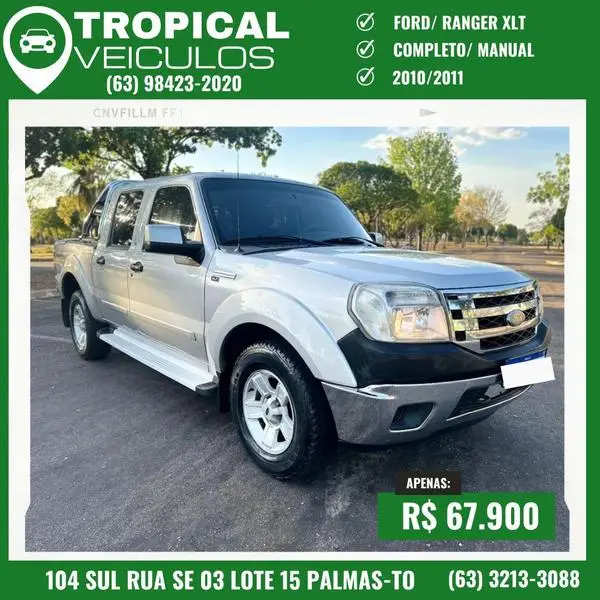 Carro Ford Ranger Cabine Dupla 2011 Ranger Limited 4x2 2.3 16V (Cab Dupla)