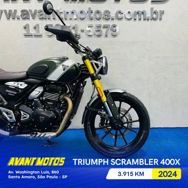 Moto Triumph Scrambler 400 X 2024 ABS