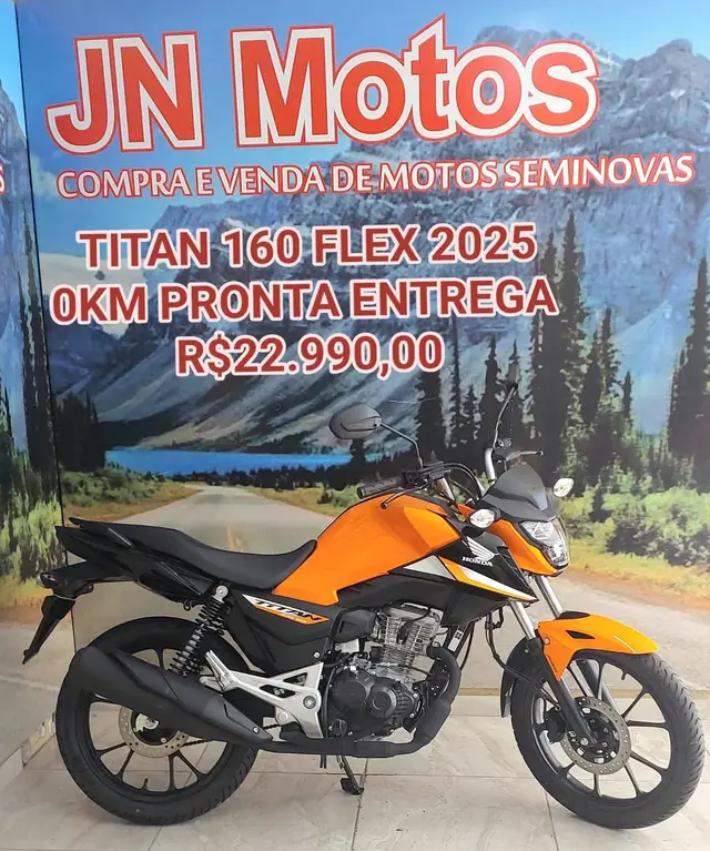 Moto Honda CG 160 2025 Titan