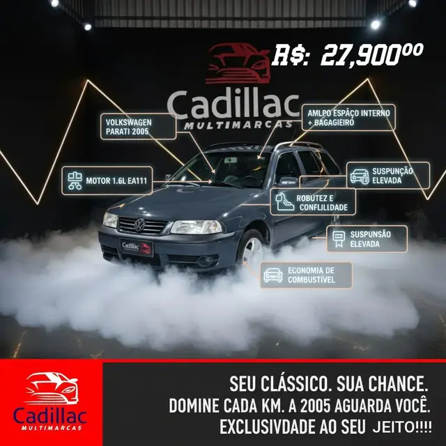 Carro Volkswagen Parati 2005 Track Field 1.6 MI (Flex)