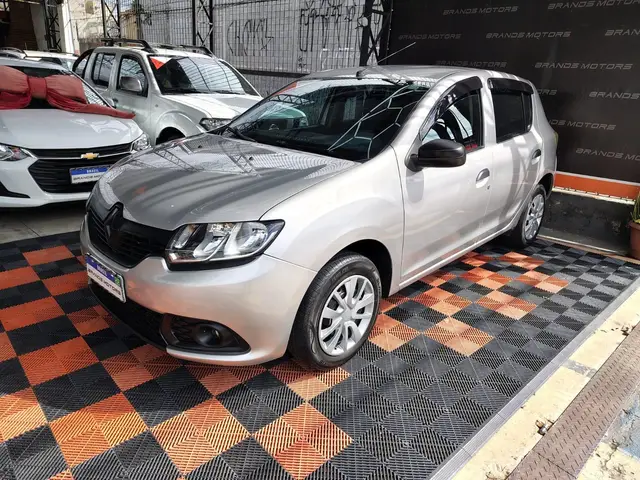 Carro Renault Sandero 2018 Authentique 1.0 12V SCe (Flex)