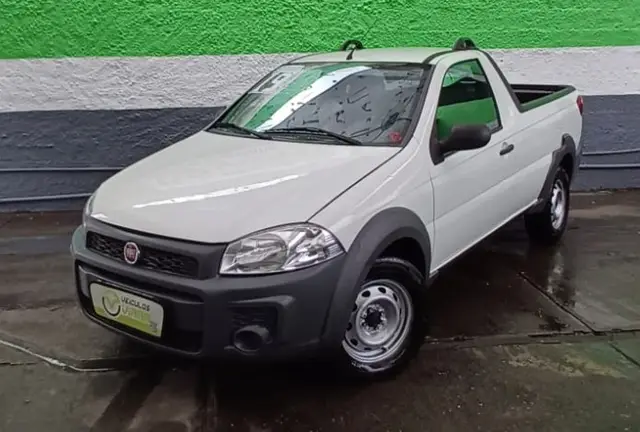 Carro Fiat Strada 2019 Hard Working 1.4 (Flex) (Cabine Simples)