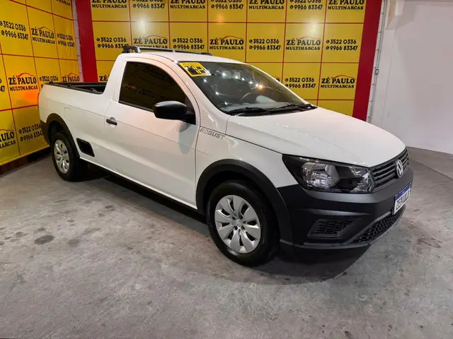 Carro Volkswagen Saveiro 2018 Robust 1.6 MSI CS (Flex)