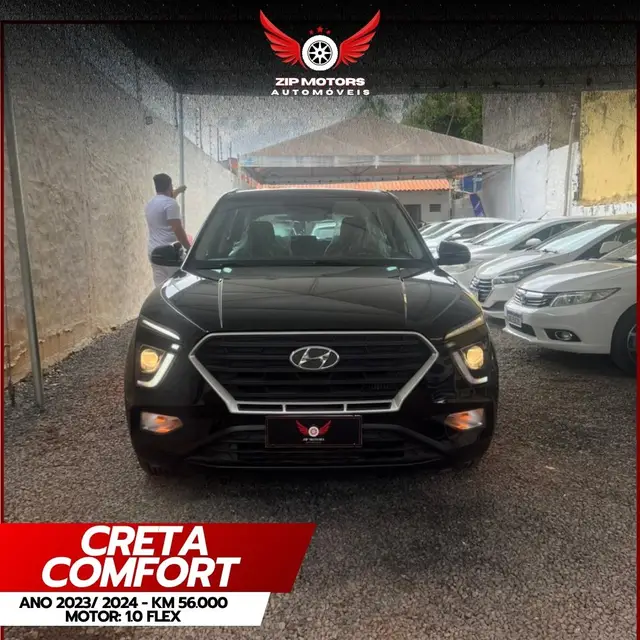 Carro Hyundai Creta 2024 Comfort 1.0 Turbo (Aut) (Flex)
