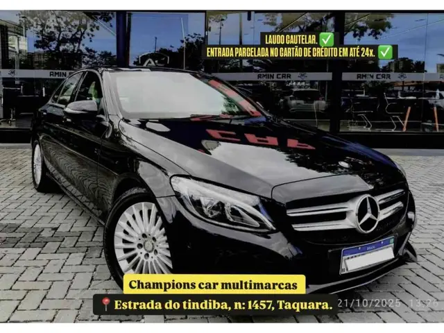 Carro Mercedes-Benz Classe C 2017 C 200 Avantgarde