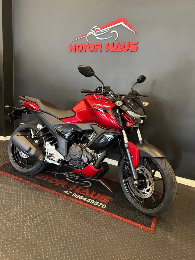 Moto Yamaha Fazer FZ15 2025 Connected