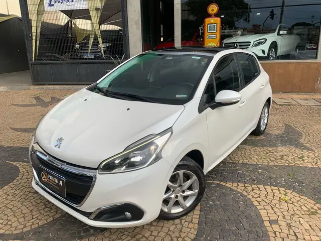 Carro Peugeot 208 2017 Allure 1.2 12V (Flex)