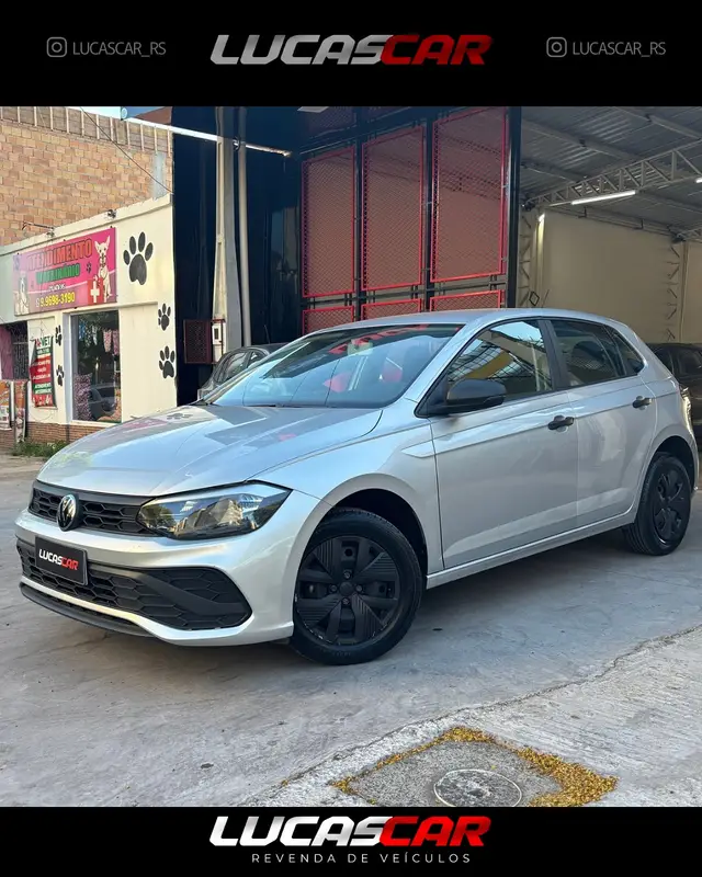 Carro Volkswagen Polo 2025 Track 1.0 Flex 12V 5p
