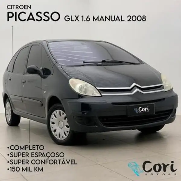 Carro Citroën Xsara Picasso 2008 GLX 1.6 16V (flex)